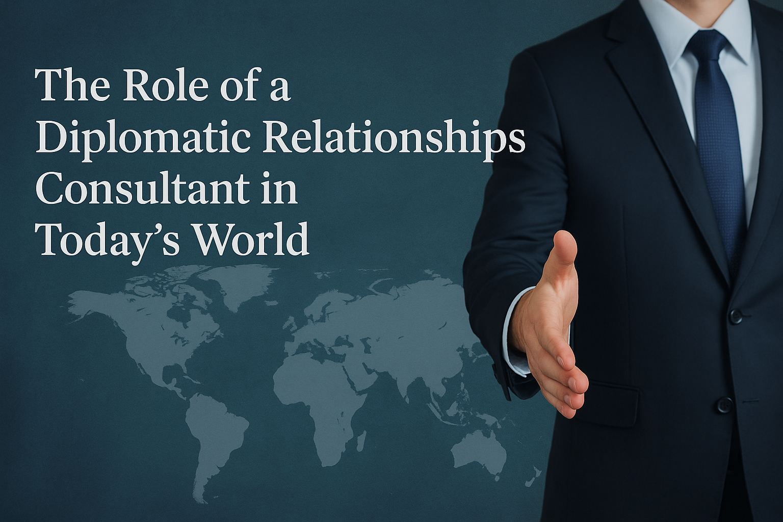  The Role of a Diplomatic Relationships Consultant in Today’s World